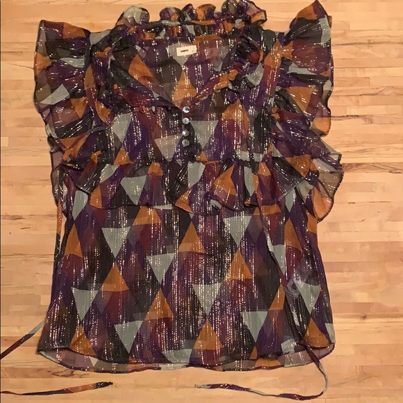 Warm Tops - Warm Nicks Blouse, Multi